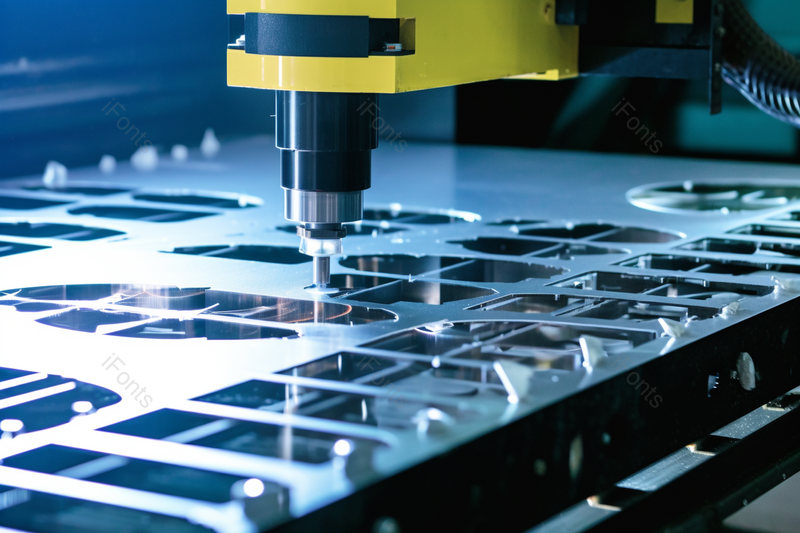 工厂机床加工之激光切割,高清,摄影图,摄影图片,图片大全,摄影图免费下载